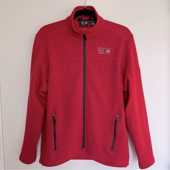 Mountain Hardwear Other - Mountain Hardware Polartec Power Stretch Fleece Full-Zip Jacket Red Size Small